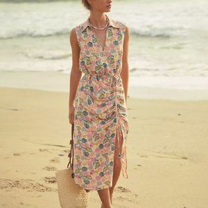 HTF By Anthropologie Sleeveless Wrap Dress